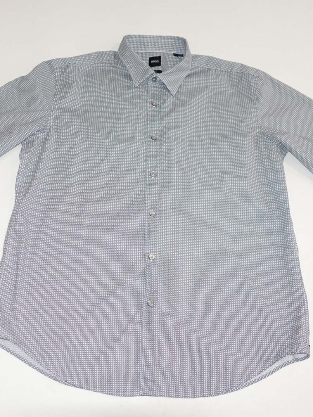 Hugo Boss Men's Slim Fit Stretch Ronni Dress Shirt Size XXL Long Sleeves 2XL